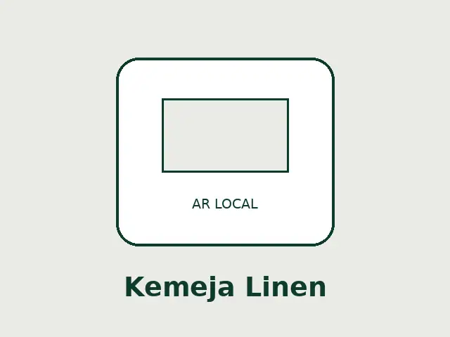Kemeja Linen Santai